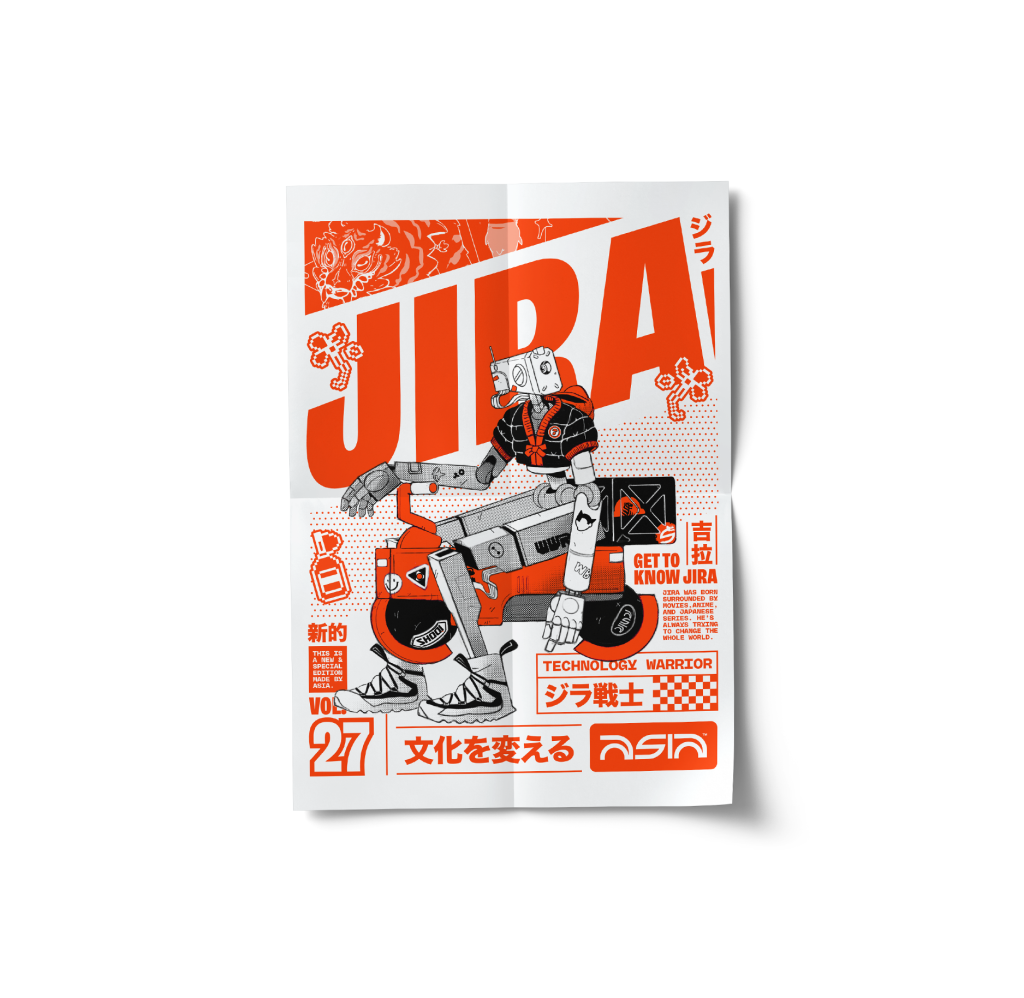 Cartaz guerreiro Jira 